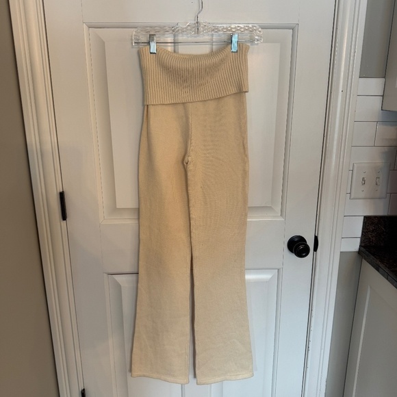 New Frankie's Bikinis Mason Cloud Knit Flare Pant 31804 - Picture 6 of 15